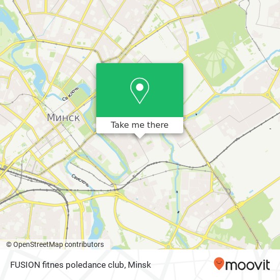 FUSION fitnes poledance club map