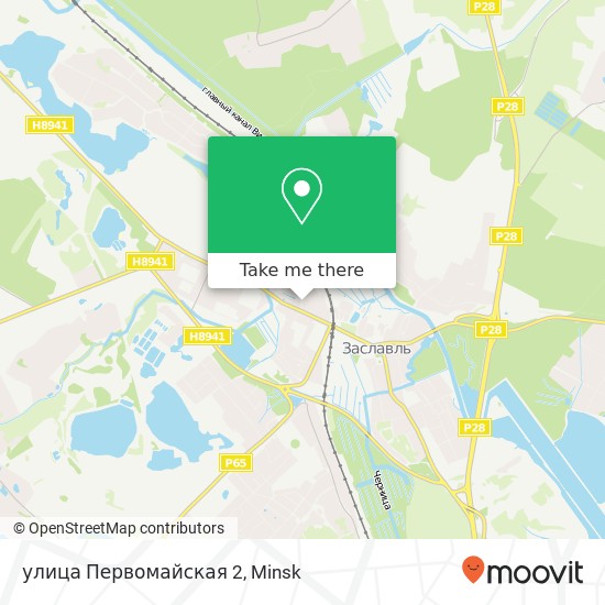 улица Первомайская 2 map