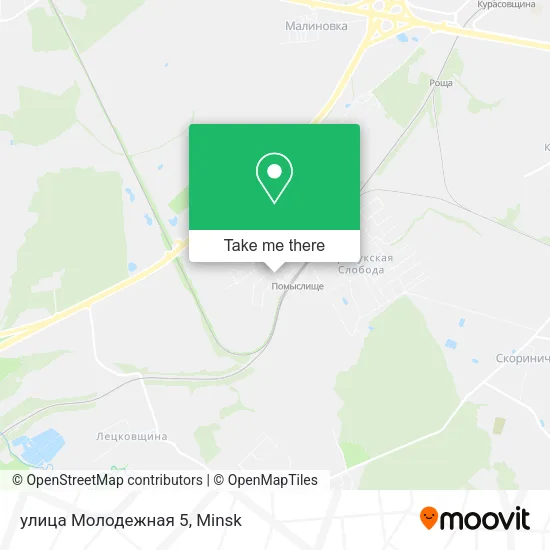 улица Молодежная 5 map
