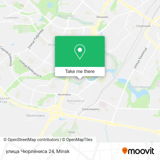 улица Чюрлёниса 24 map
