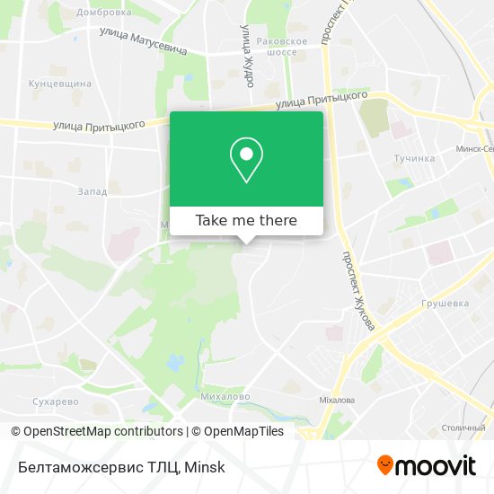 Белтаможсервис ТЛЦ map