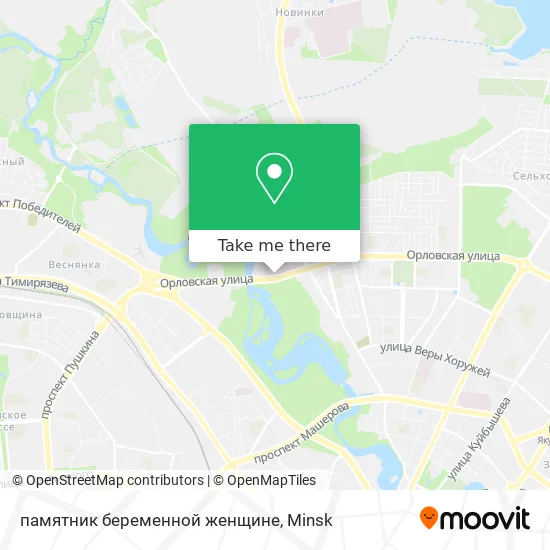 памятник беременной женщине map