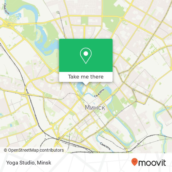 Yoga Studio map