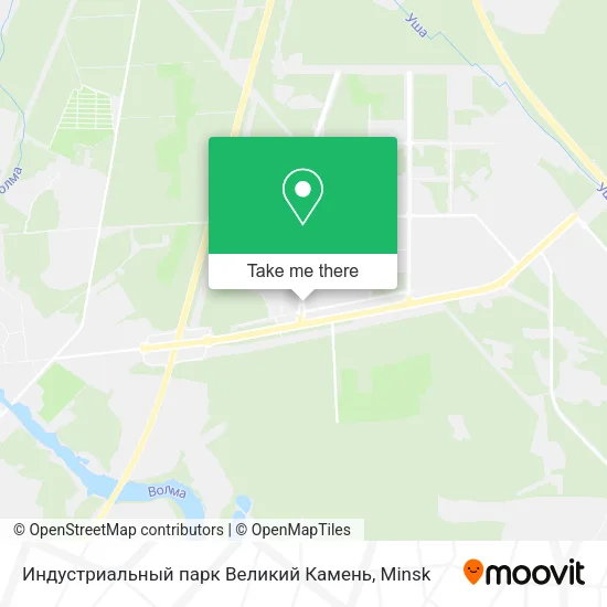 Индустриальный парк Великий Камень map