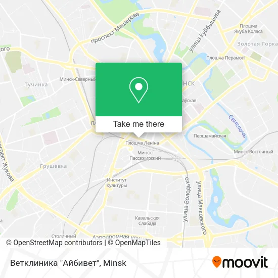 Ветклиника "Айбивет" map