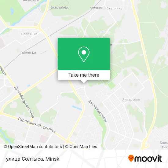 улица Солтыса map