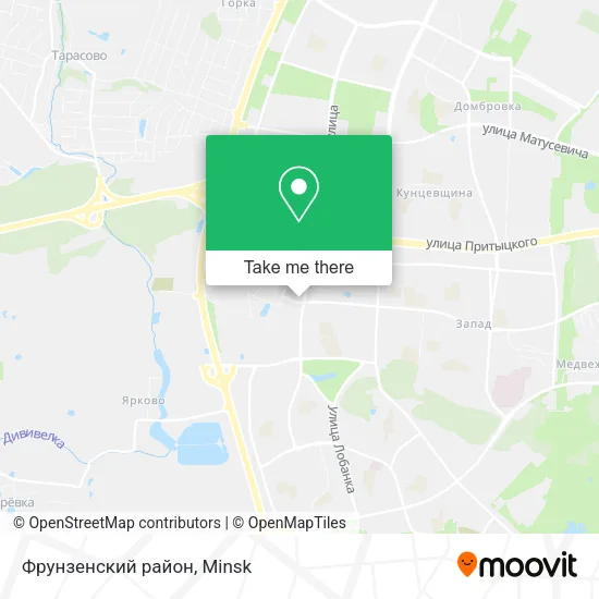 Фрунзенский район map