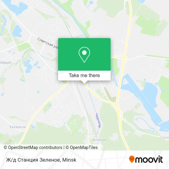 Ж/д Станция Зеленое map