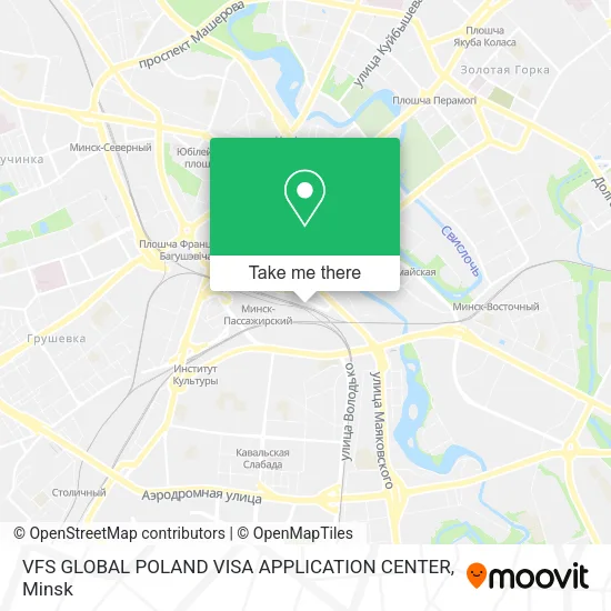 VFS GLOBAL POLAND VISA APPLICATION CENTER map