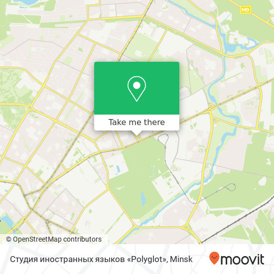 Студия иностранных языков «Polyglot» map