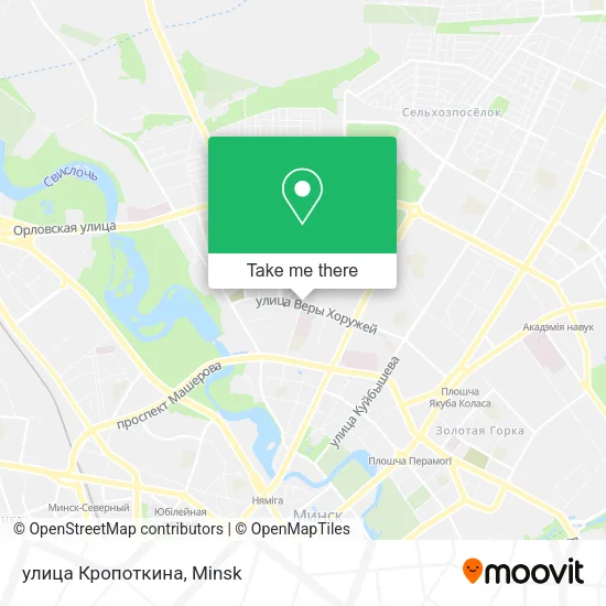 улица Кропоткина map