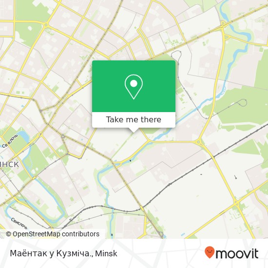 Маёнтак у Кузмiча. map