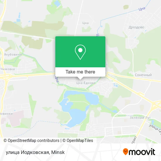 улица Иодковская map