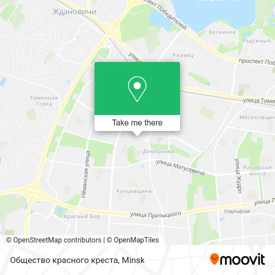 Общество красного креста map
