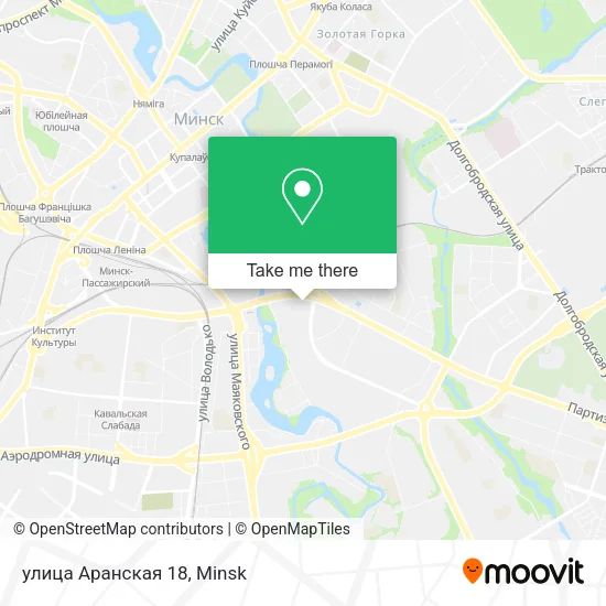 улица Аранская 18 map