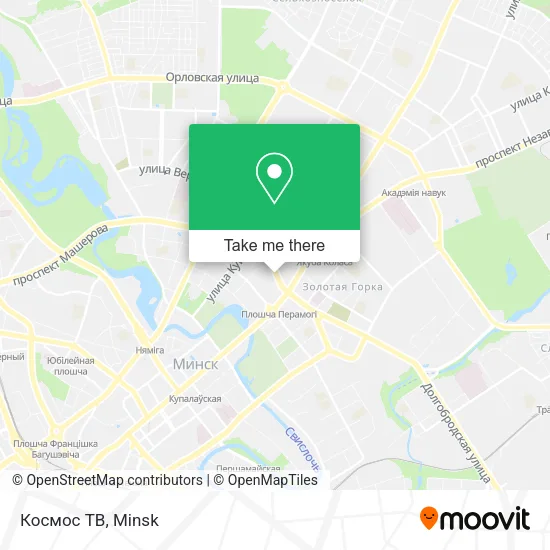 Космос ТВ map