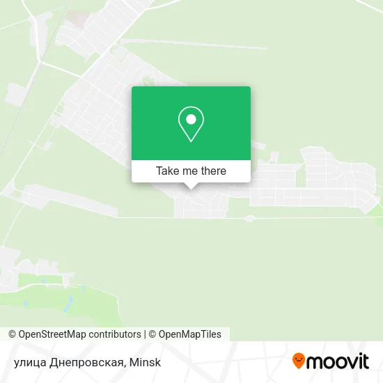 улица Днепровская map