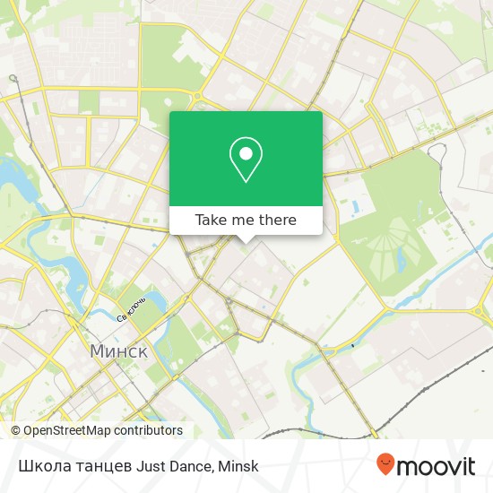 Школа танцев Just Dance map