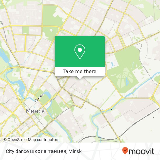 City dance школа танцев map