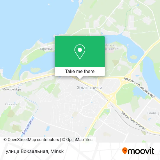 улица Вокзальная map