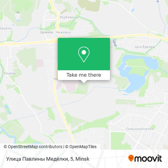 Улица Павлины Медёлки, 5 map
