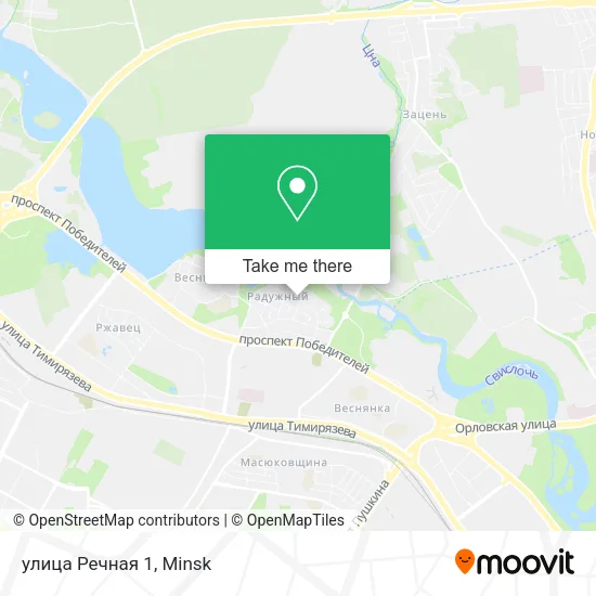 улица Речная 1 map