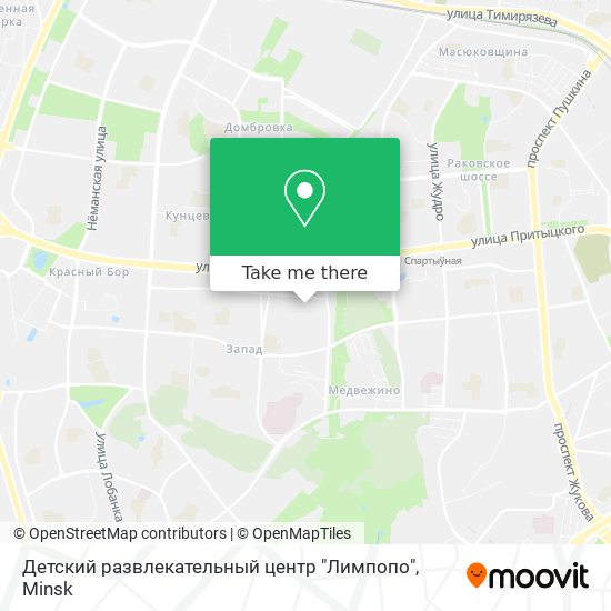 Детский развлекательный центр "Лимпопо" map