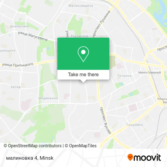 малиновка 4 map