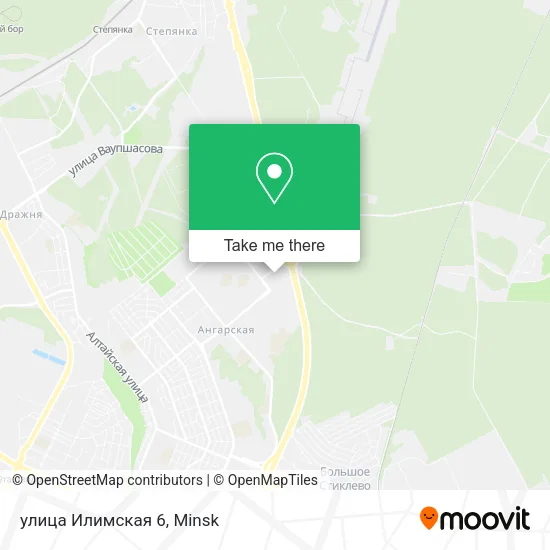улица Илимская 6 map