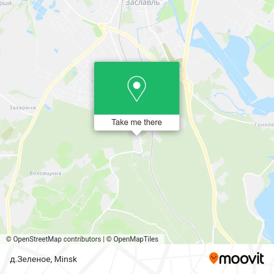 д.Зеленое map