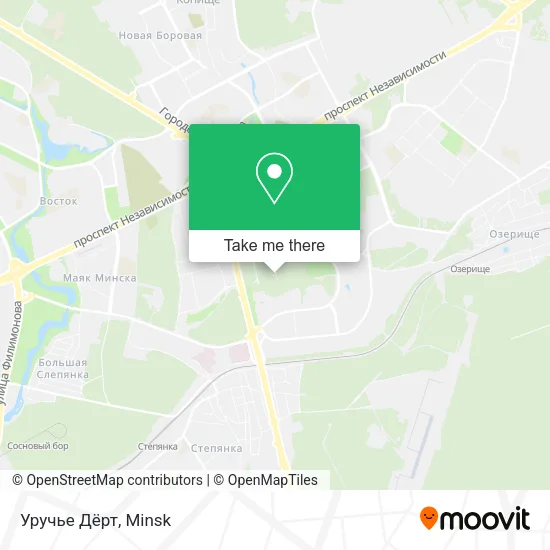 Уручье Дёрт map