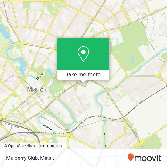 Mulberry Club map