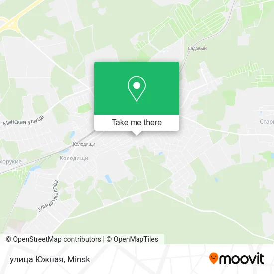 улица Южная map