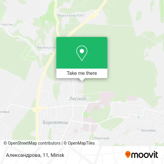 Александрова, 11 map