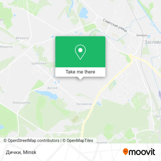 Дички map