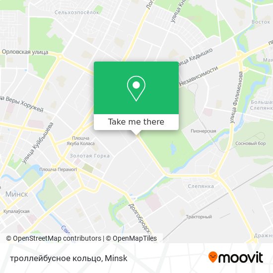 троллейбусное кольцо map