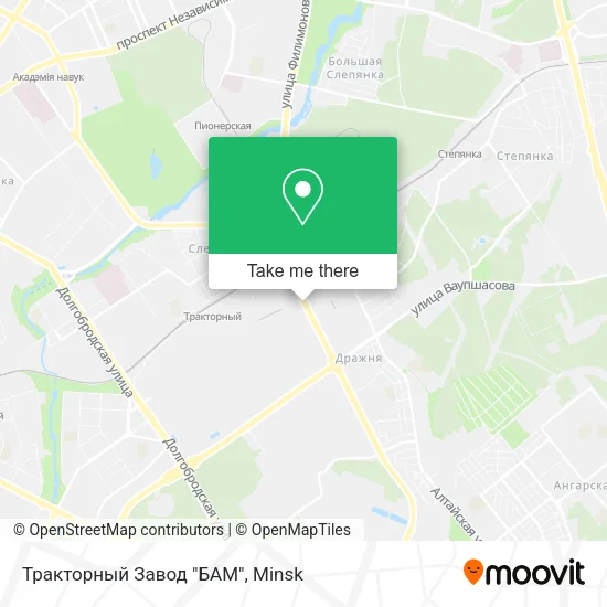 Тракторный Завод "БАМ" map