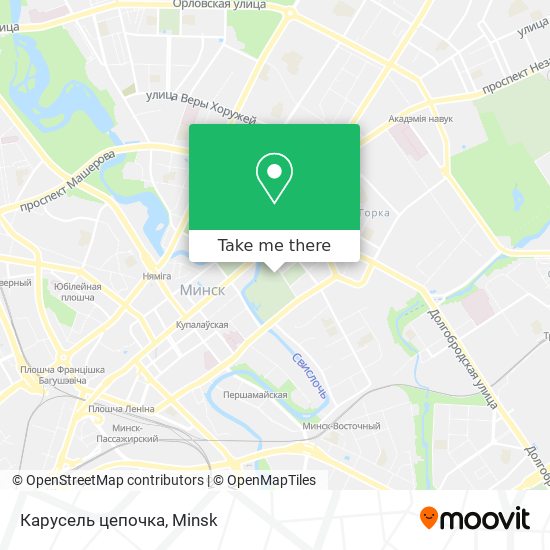 Карусель цепочка map