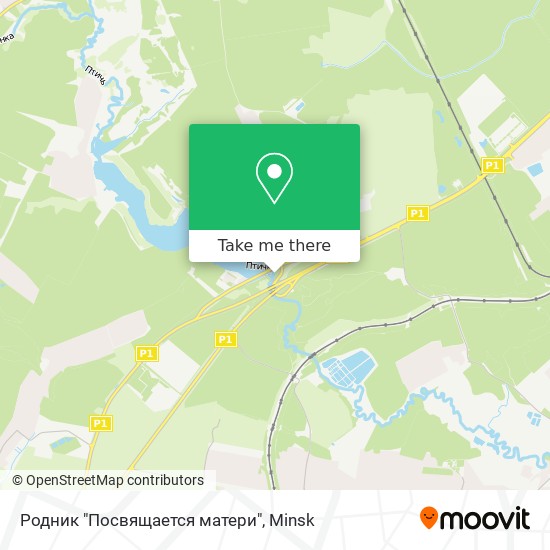 Родник "Посвящается матери" map
