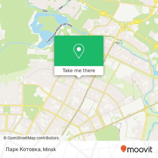 Парк Котовка map