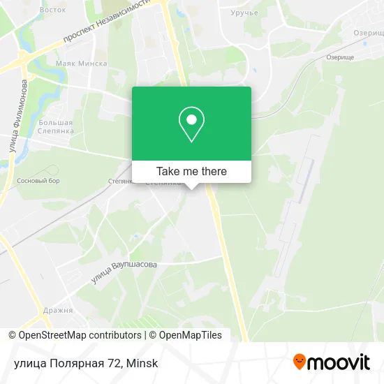 улица Полярная 72 map