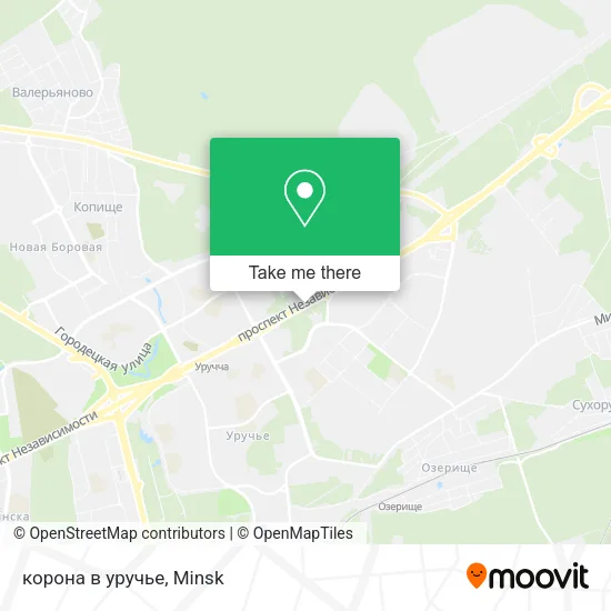 корона в уручье map
