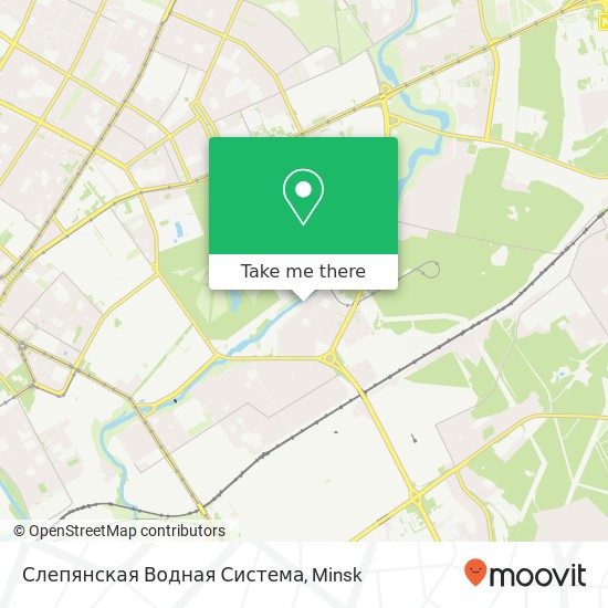 Слепянская Водная Система map