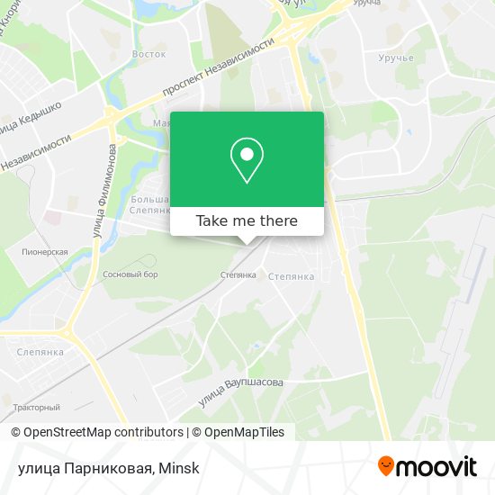 улица Парниковая map