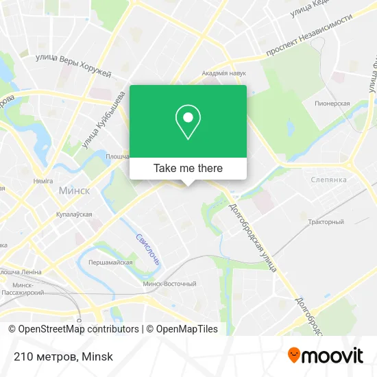 210 метров map