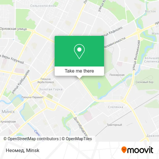 Неомед map