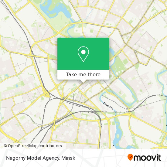 Nagorny Model Agency map