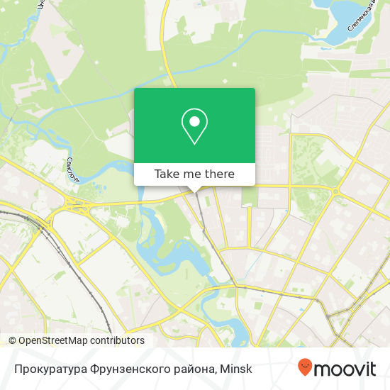 Прокуратура Фрунзенского района map