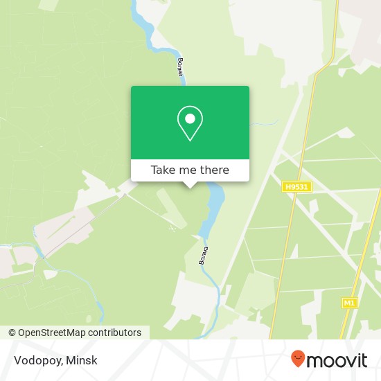 Vodopoy map