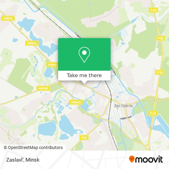 Zaslavl’ map
